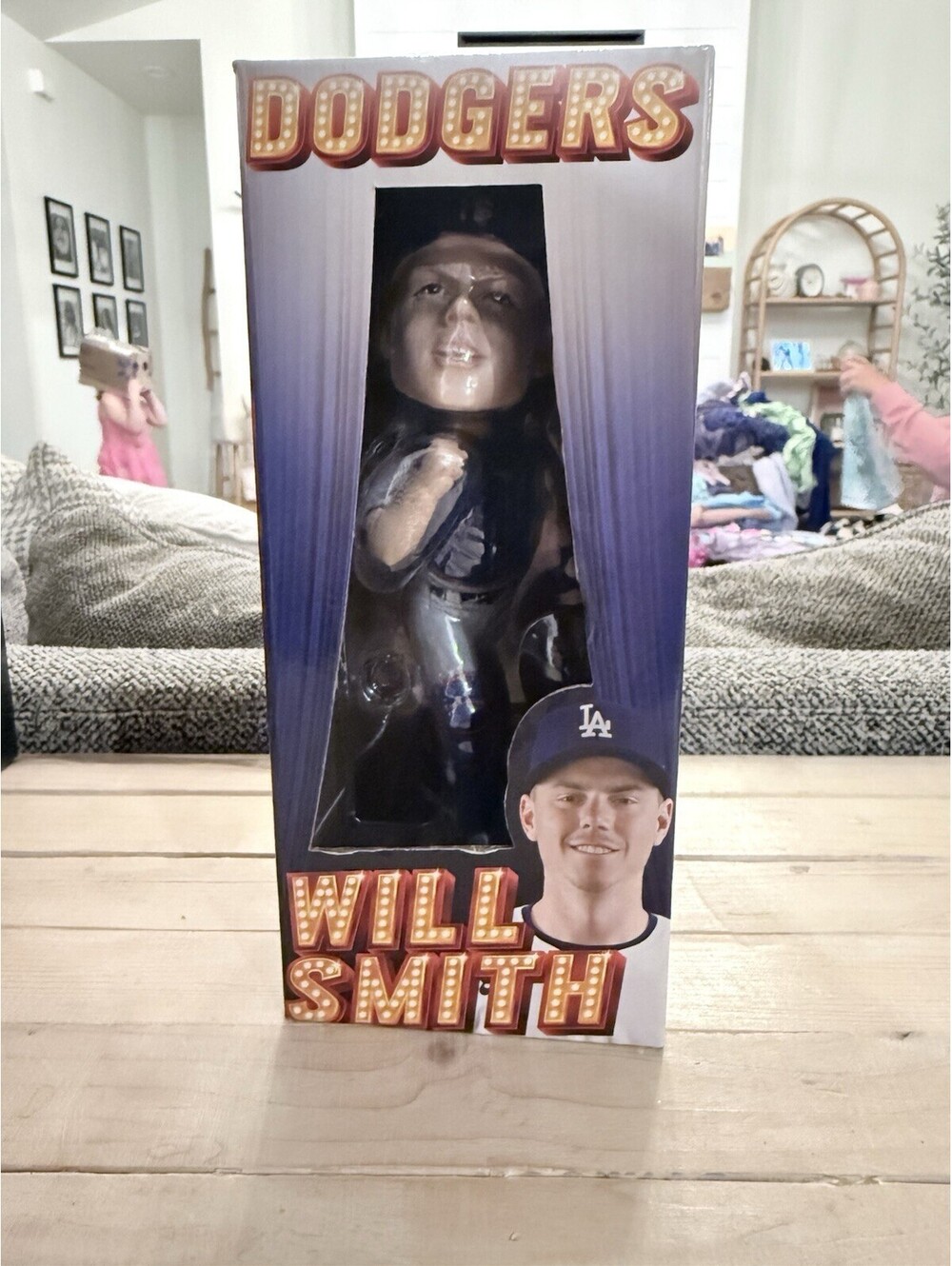 Los Angeles Dodgers Will Smith #16 Catch Me If You Can Bobblehead 2025
